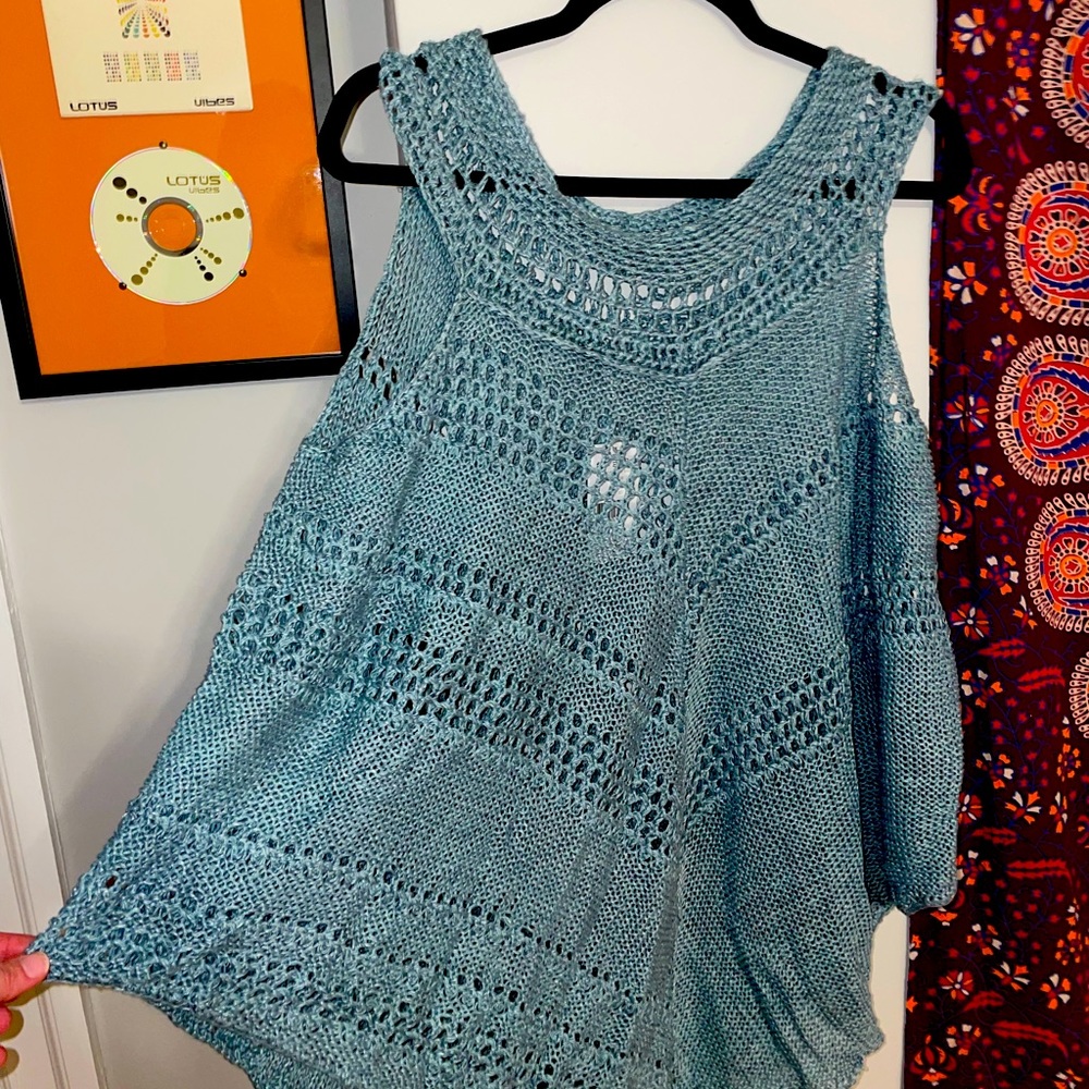Free People crochet top. Never worn. Brand new